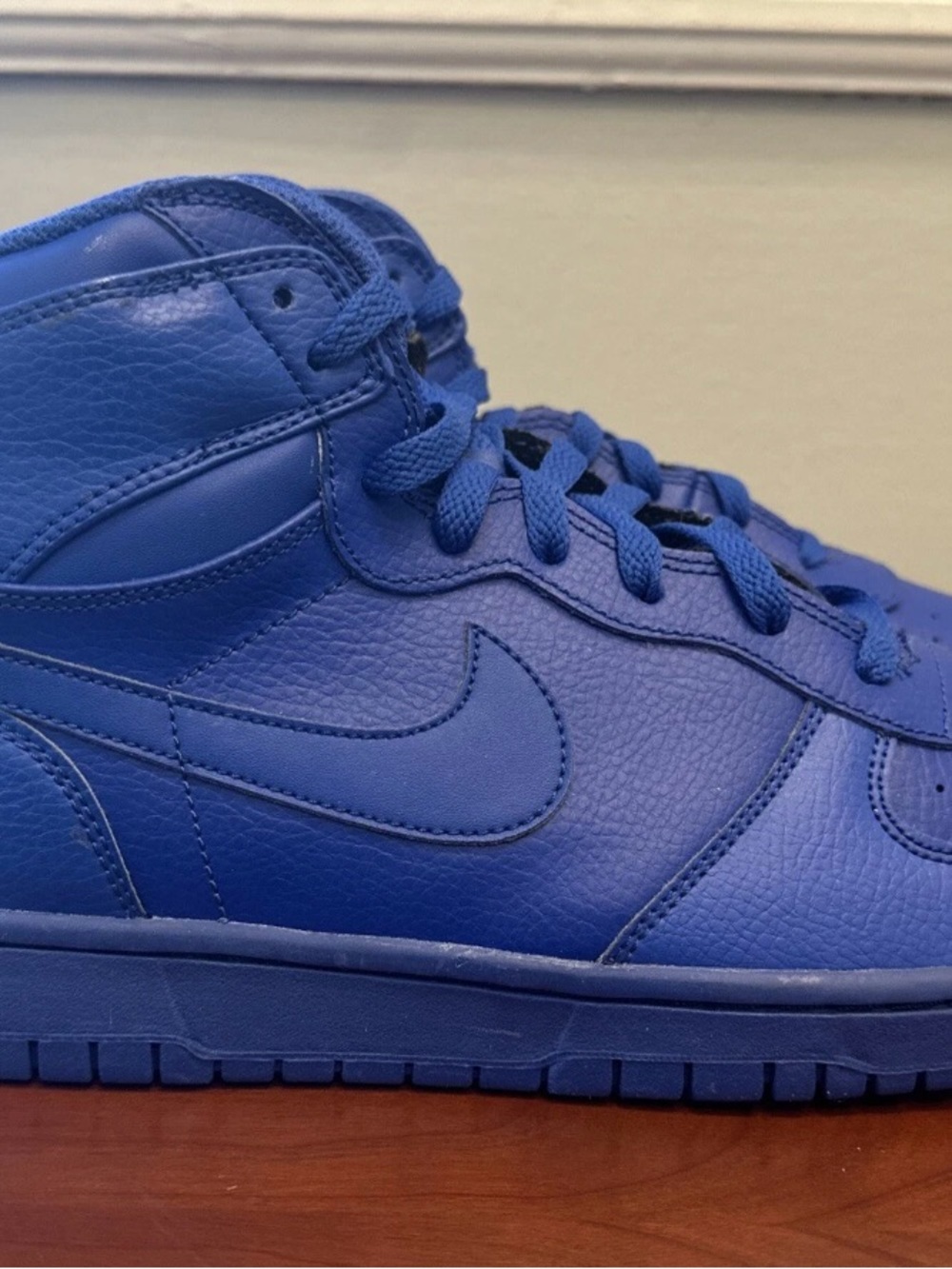 Nike Big High 'Game Royal' Basketball 2016 Sneakers(RARE) 336608-440 Size 13